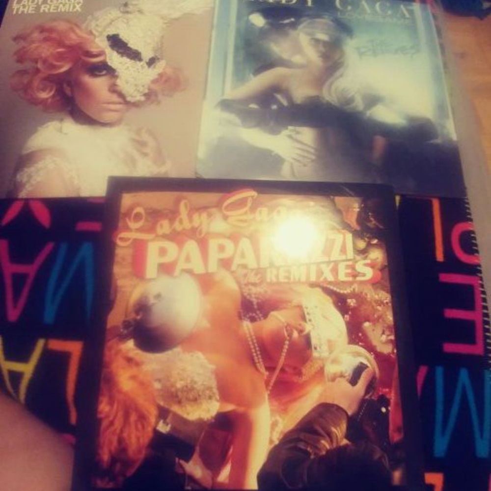 Lady Gaga vinyl set